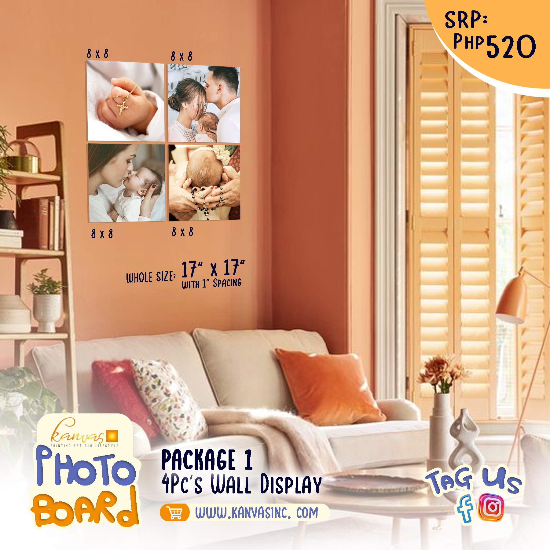 Photo Board Package 1 - Kanvas Inc.
