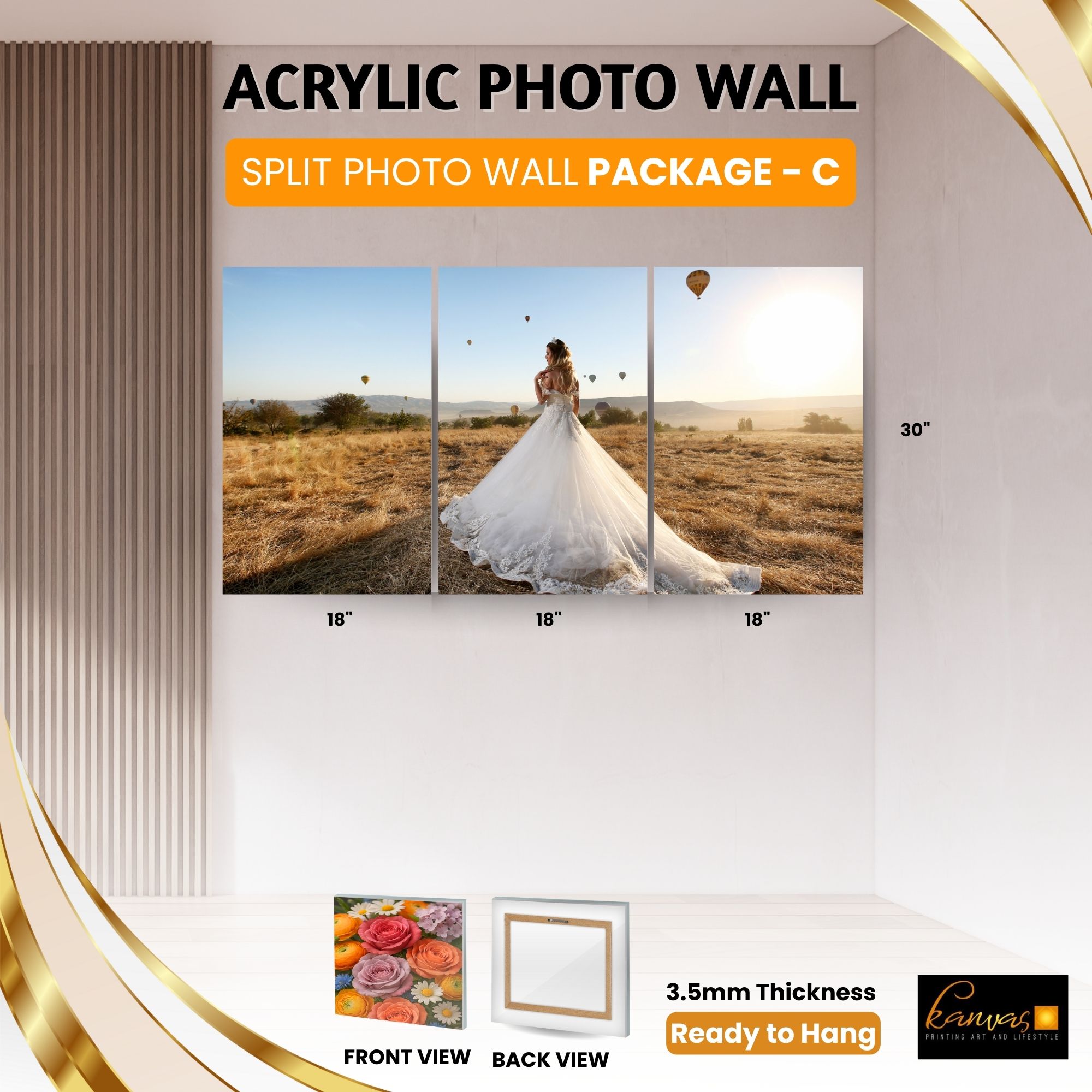 Split Package Studio Split Photowall Package C - Kanvas Inc.